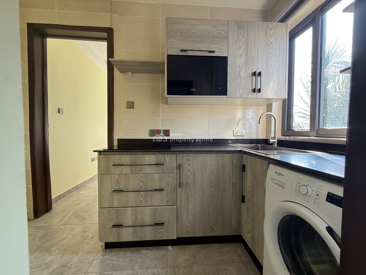 Furnished 1 Bedroom Apartment with Gym, Tseaddo, East Airport, Airport Residential Area, Accra, Mini Flat for Rent