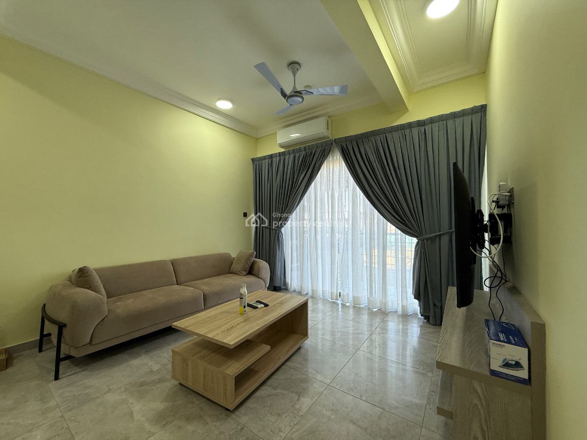 Furnished 2 Bedroom Apartment with Gym, East Airport, Airport Residential Area, Accra, Apartment for Rent