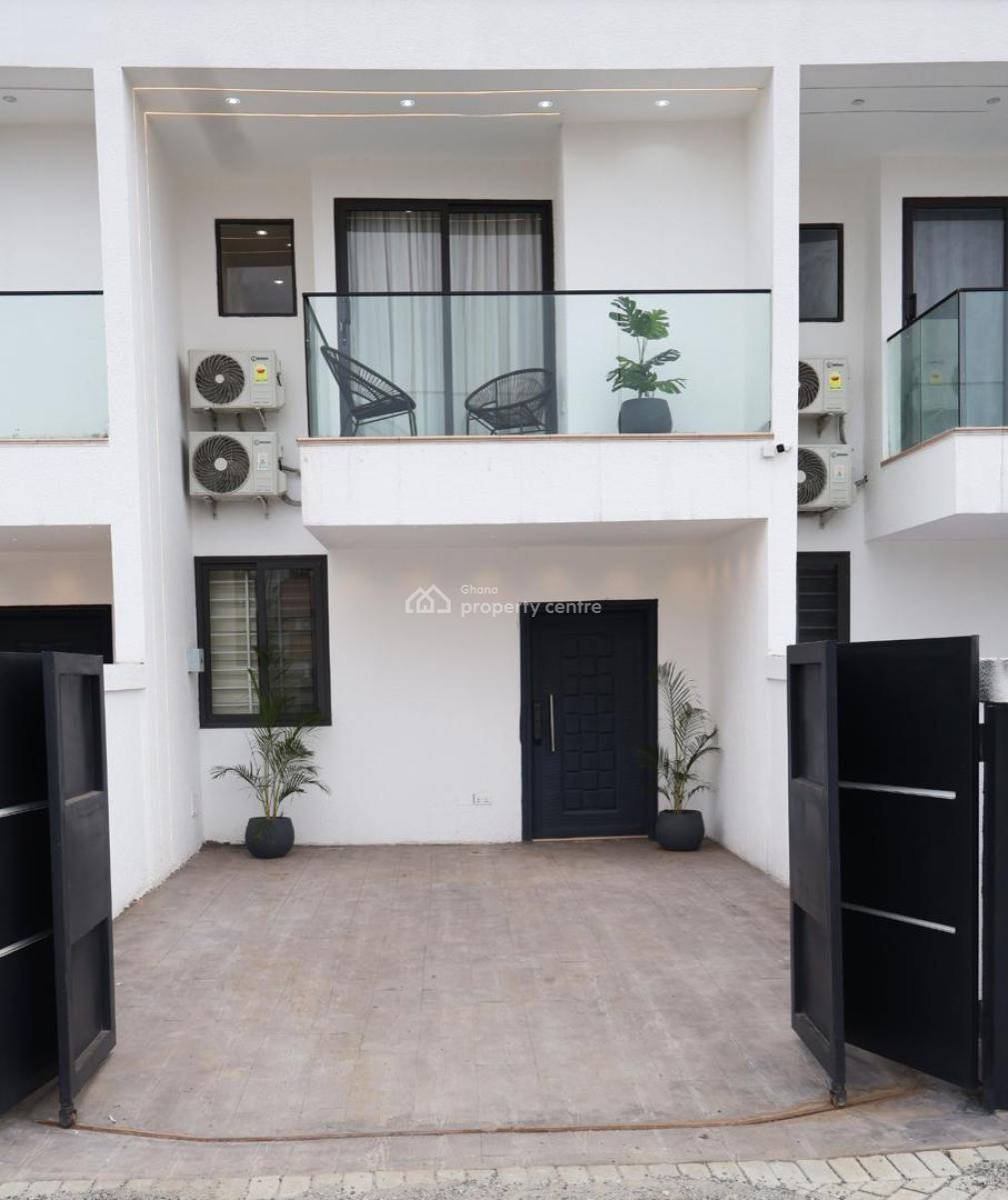Fully Furnished 2-bedroom Terrace House @ Botwe, Ashaley Botwe, Adenta Municipal, Accra, Terraced Duplex Short Let