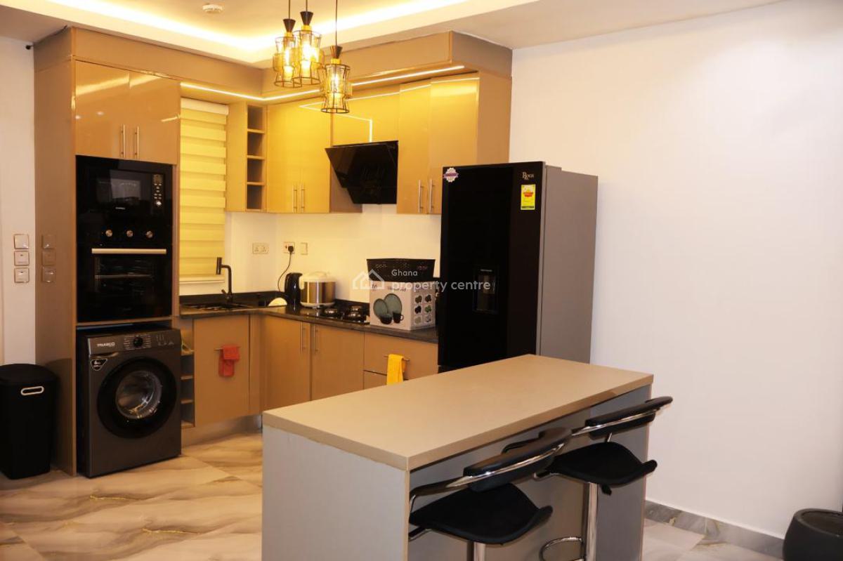 Fully Furnished 2-bedroom Terrace House @ Botwe, Ashaley Botwe, Adenta Municipal, Accra, Terraced Duplex Short Let