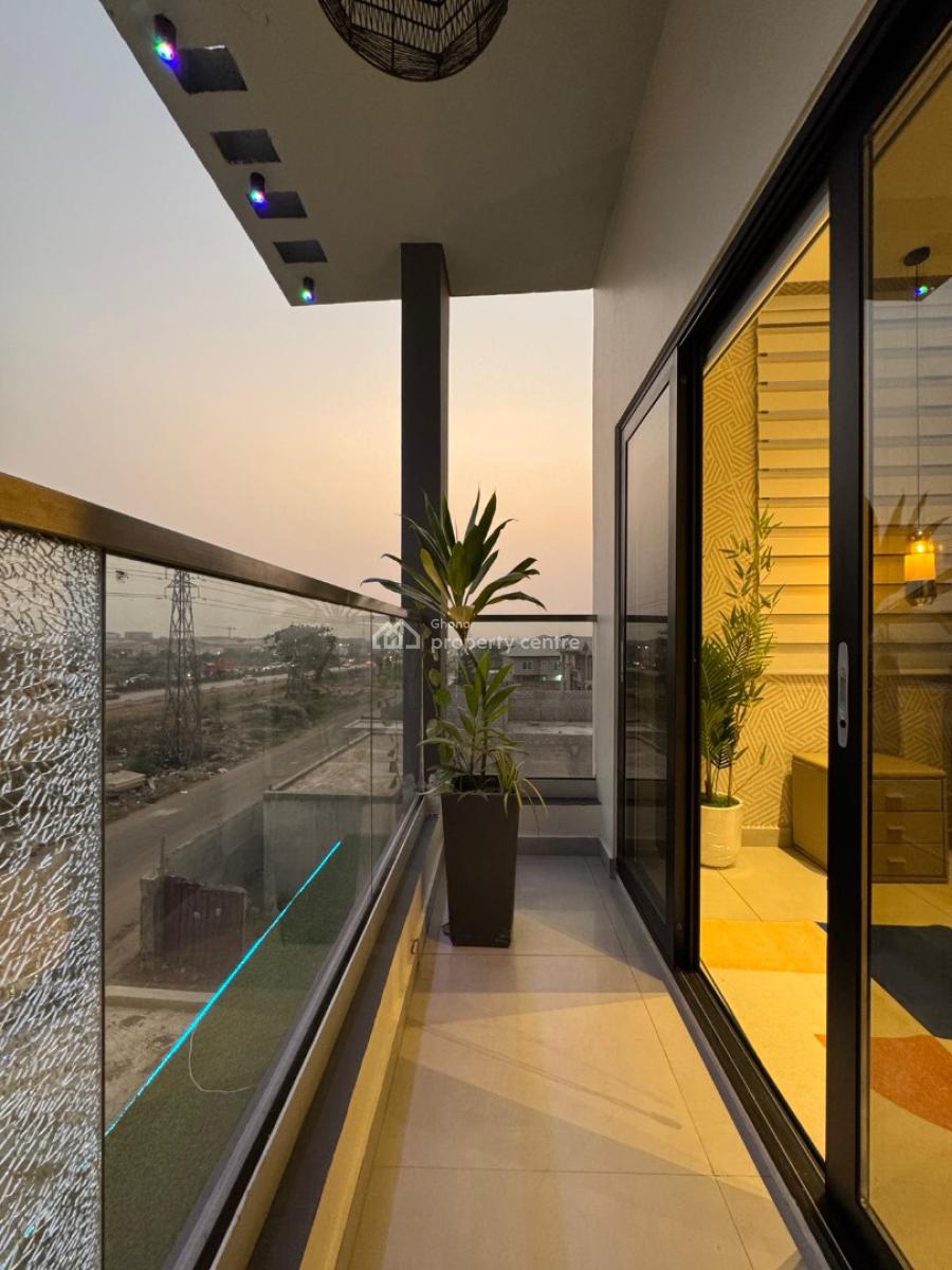 Luxurious Newly Built 2-bedroom Smart Apartment @ Adjriganor, Adjiringanor, East Legon, Accra, Apartment Short Let