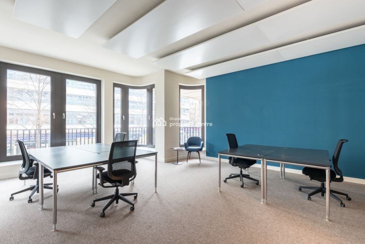 Private Office Space for 4 Persons in Regus Airport Residential Area, 19 Kofi Annan Street, Airport Residential Area, Accra, Office Space for Rent
