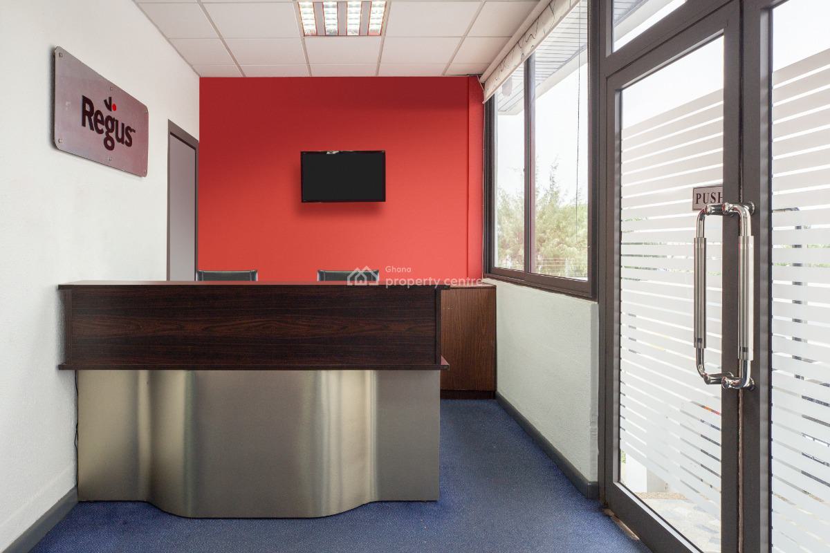 Open Plan Office Space for 10 Persons in Regus Airport Residential Are, 19 Kofi Annan Street, Airport Residential Area, Accra, Office Space for Rent