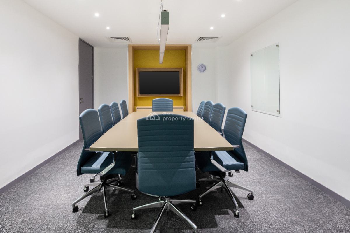 Open Plan Office Space for 15 Persons in Regus Atlantic Tower, Liberation Road, Airport City, Accra Metropolitan, Accra, Office Space for Rent