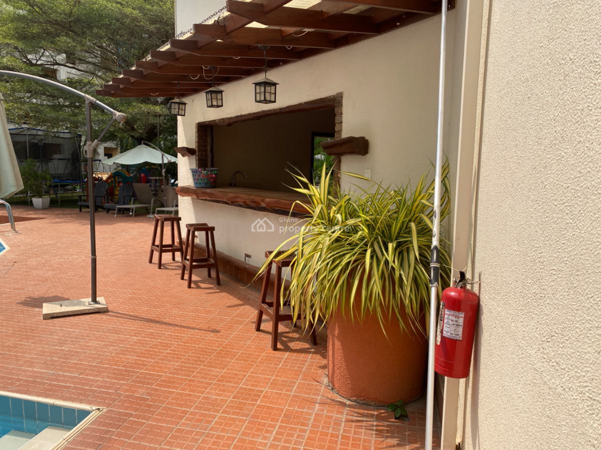 Furnished 2 Bedroom Apartment with Pool, Gym, and Outdoor Lounge, Airport Residential Area, Accra, Apartment for Rent