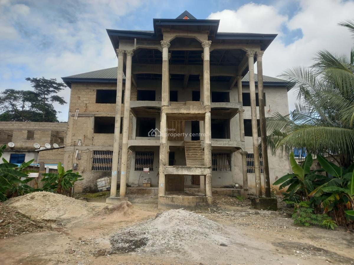 6 Apartments/ Flats., Duase,  Near Buokrom/ Kumasi Airport., Kumasi Metropolitan, Ashanti, Apartment for Sale