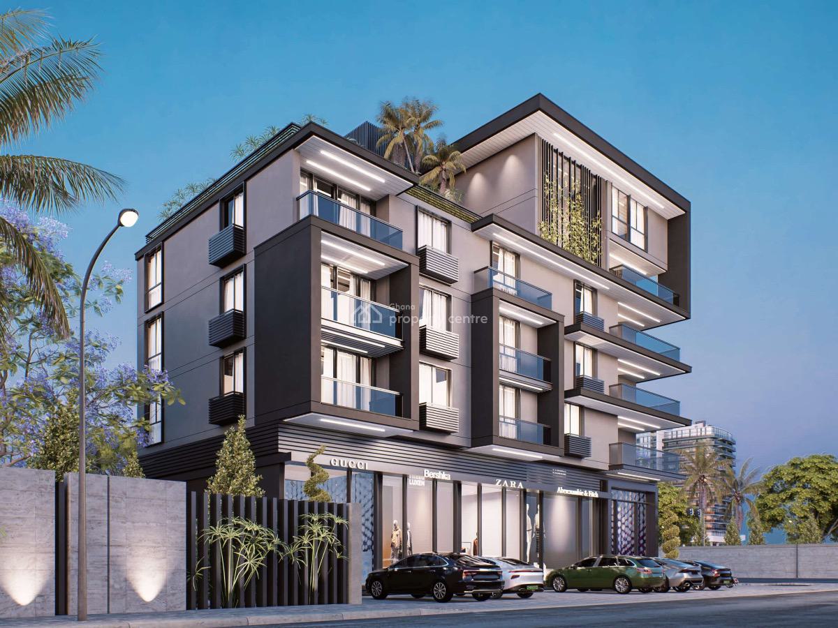1 Bedroom Apartment with Swimming Pool, Dzorwulu, West Airport, Airport Residential Area, Accra, Mini Flat for Sale