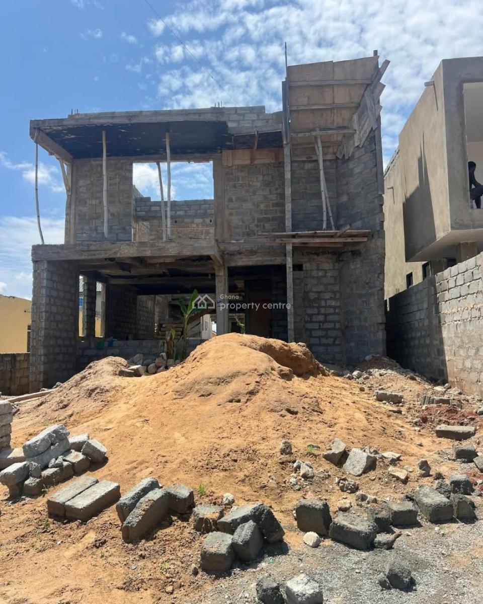 Executive Uncompleted 4 Bedrooms, East Legon Hills, East Legon, Accra, House for Sale