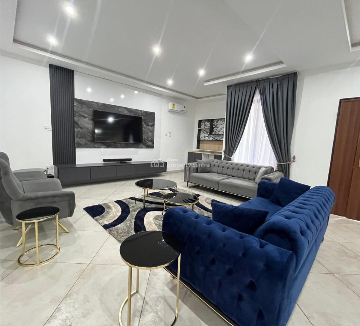 Executive Unfurnished 4 Bedrooms, East Legon, Accra, House for Rent