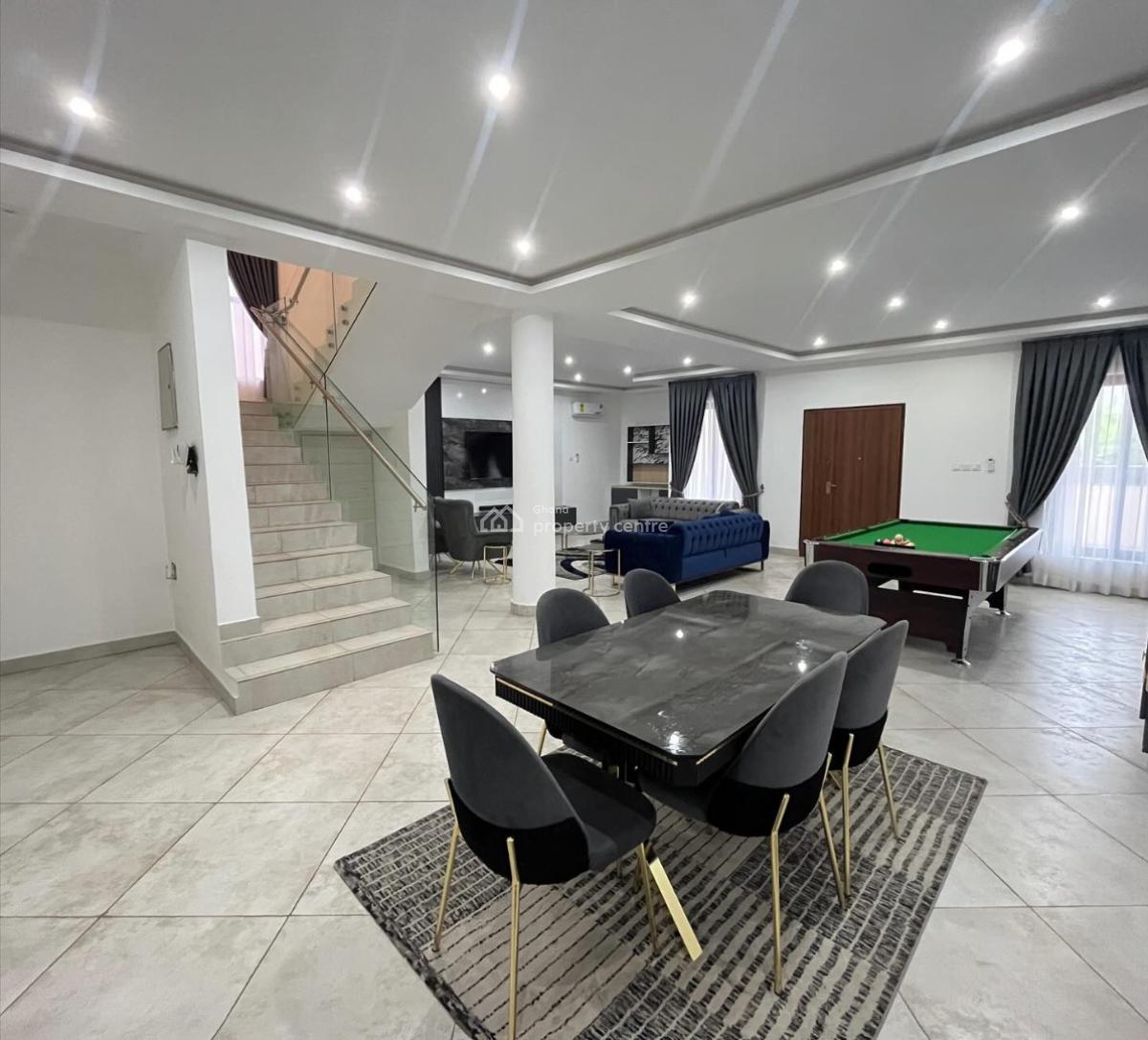 Executive Unfurnished 4 Bedrooms, East Legon, Accra, House for Rent