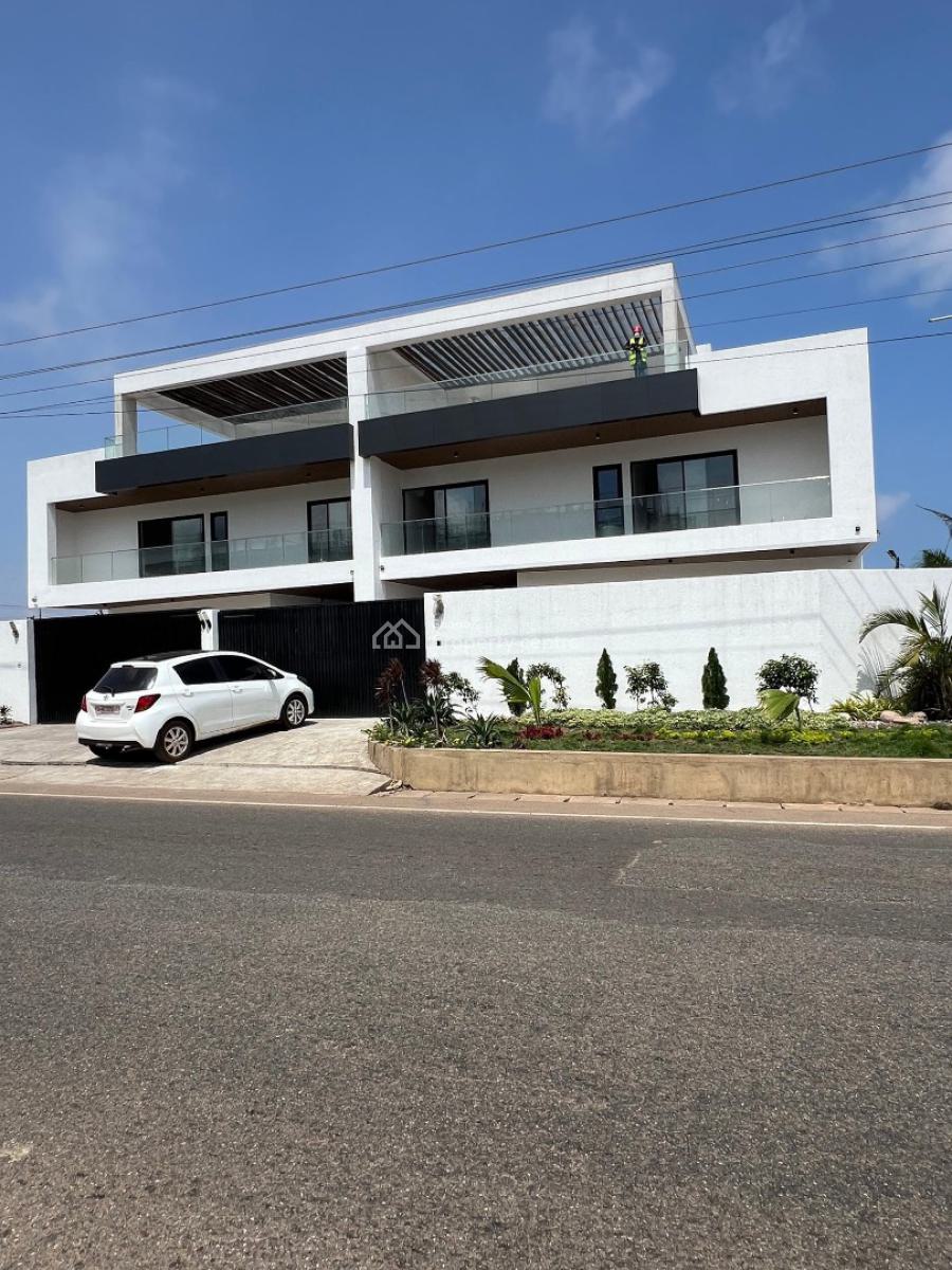 4 Bedroom Duplex with Rooftop Terrace, Tseaddo, East Airport, Airport Residential Area, Accra, Semi-detached Duplex for Rent