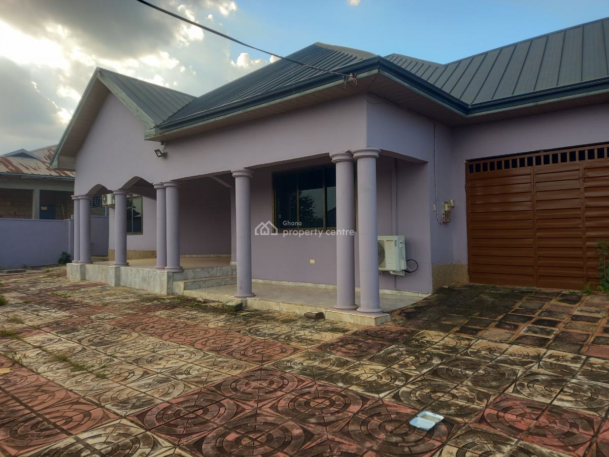 4 Bedrooms House, Apromoase, on Tech Ejisu Road, Kumasi Metropolitan, Ashanti, House for Rent