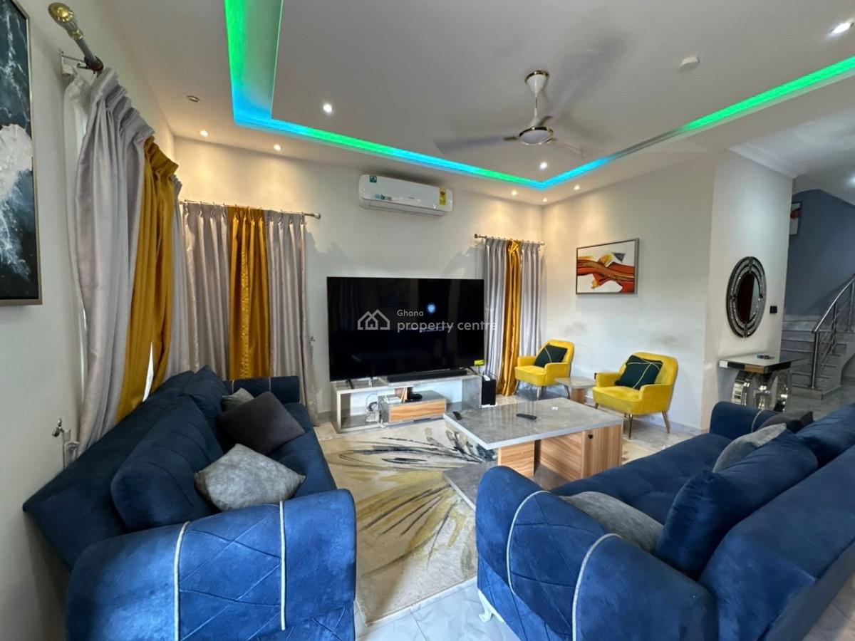 4 Bedrooms  Furnished, West Legon, Ga East Municipal, Accra, Detached Duplex for Rent