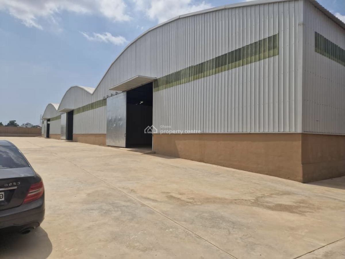 2,500 Sqm Warehouse on 12 Plots, Coca Cola Area, Spintex, Accra, Warehouse for Sale