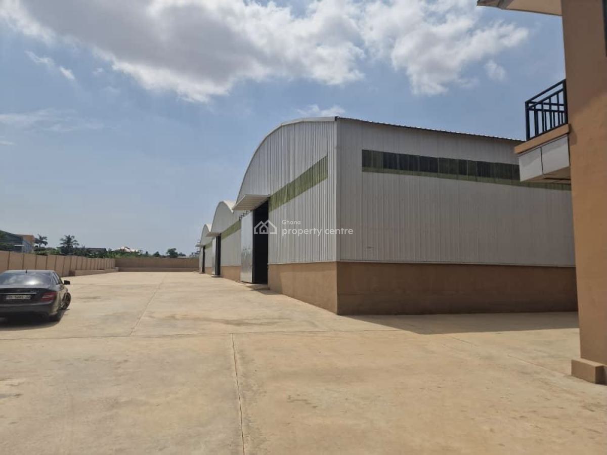 2,500 Sqm Warehouse on 12 Plots, Coca Cola Area, Spintex, Accra, Warehouse for Sale