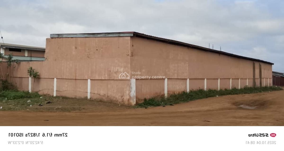2,500 Sqm Warehouse on 12 Plots, Coca Cola Area, Spintex, Accra, Warehouse for Sale