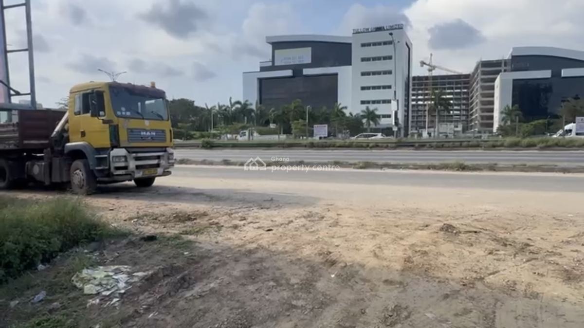 9 Plots of Road Land, Opposite Tullow Oil, and Adjacent Villagio, North Dzorwulu, Accra, Land for Sale