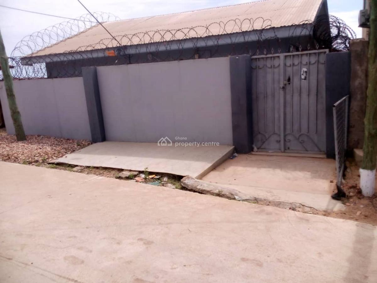 Titled Spacious, Near, Chamber & Hall Self Contain Walled House, Gbawe Top Base, Ga South Municipal, Accra, House for Sale
