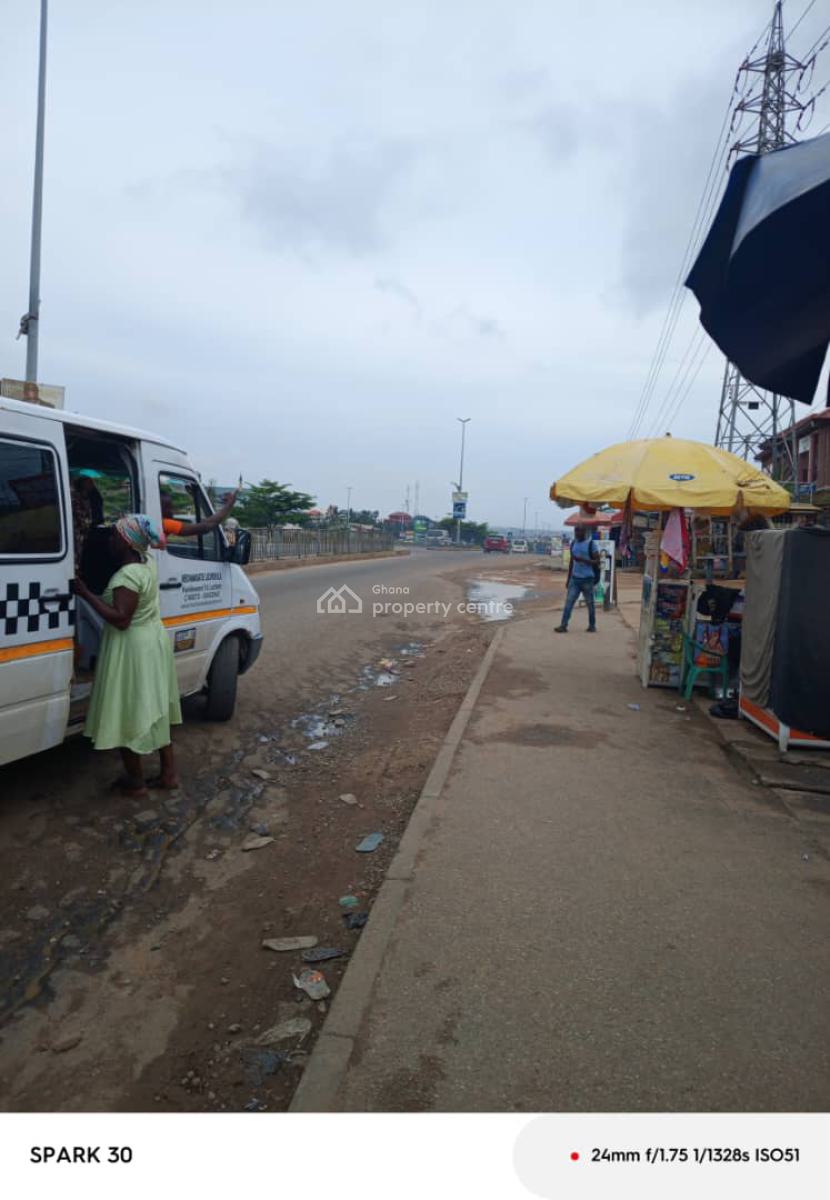 Roadside Registered 3 Acres of Land, Obeyeyie Amasaman, Ga West Municipal, Accra, Land for Sale