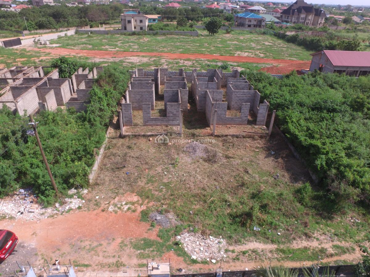 Uncompleted 2 Bedroom Apartments (4 Units Plan), Oyibi, Sasabi, La Dade Kotopon Municipal, Accra, Hostel for Sale