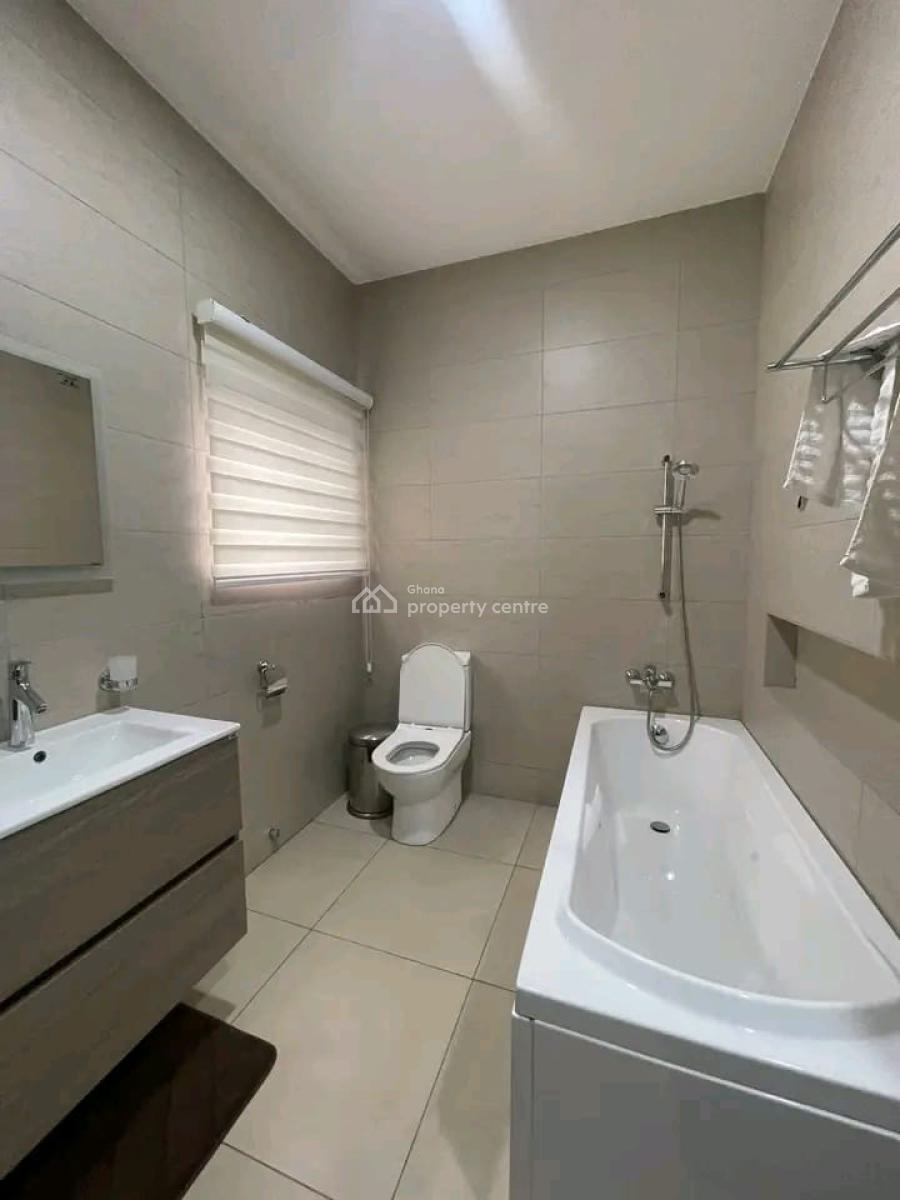 Luxurious Fully Furnished 3-bedroom Townhouse @ Labone, North Labone, Accra, Townhouse for Rent