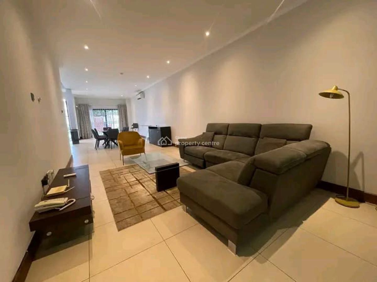 a Contemporary 4-bedroom Furnished Townhouse @ Airport, Airport Residential Area, Accra, Townhouse for Rent