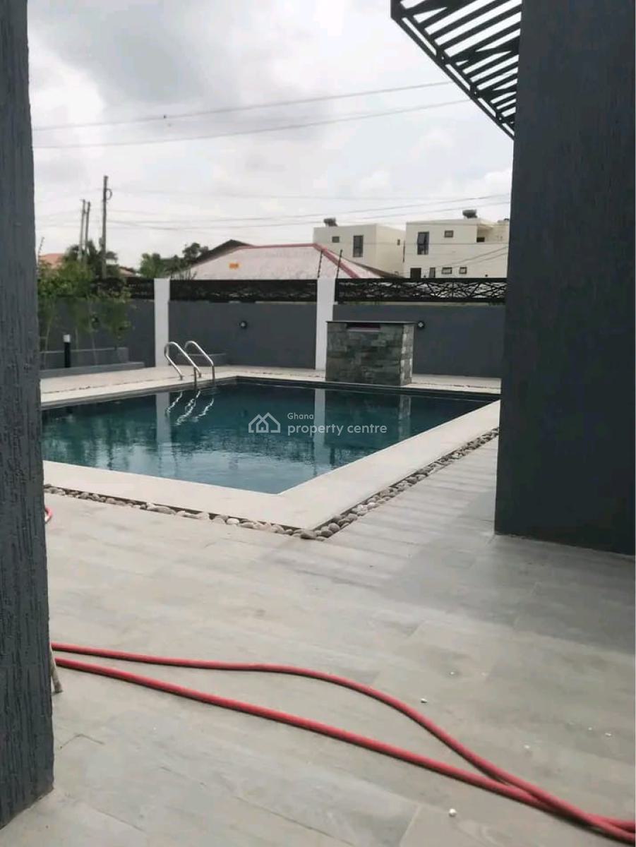 Modern Newly Built 4-bedroom Townhouse @ Dzorwulu, Dzorwulu, Accra, Townhouse for Rent