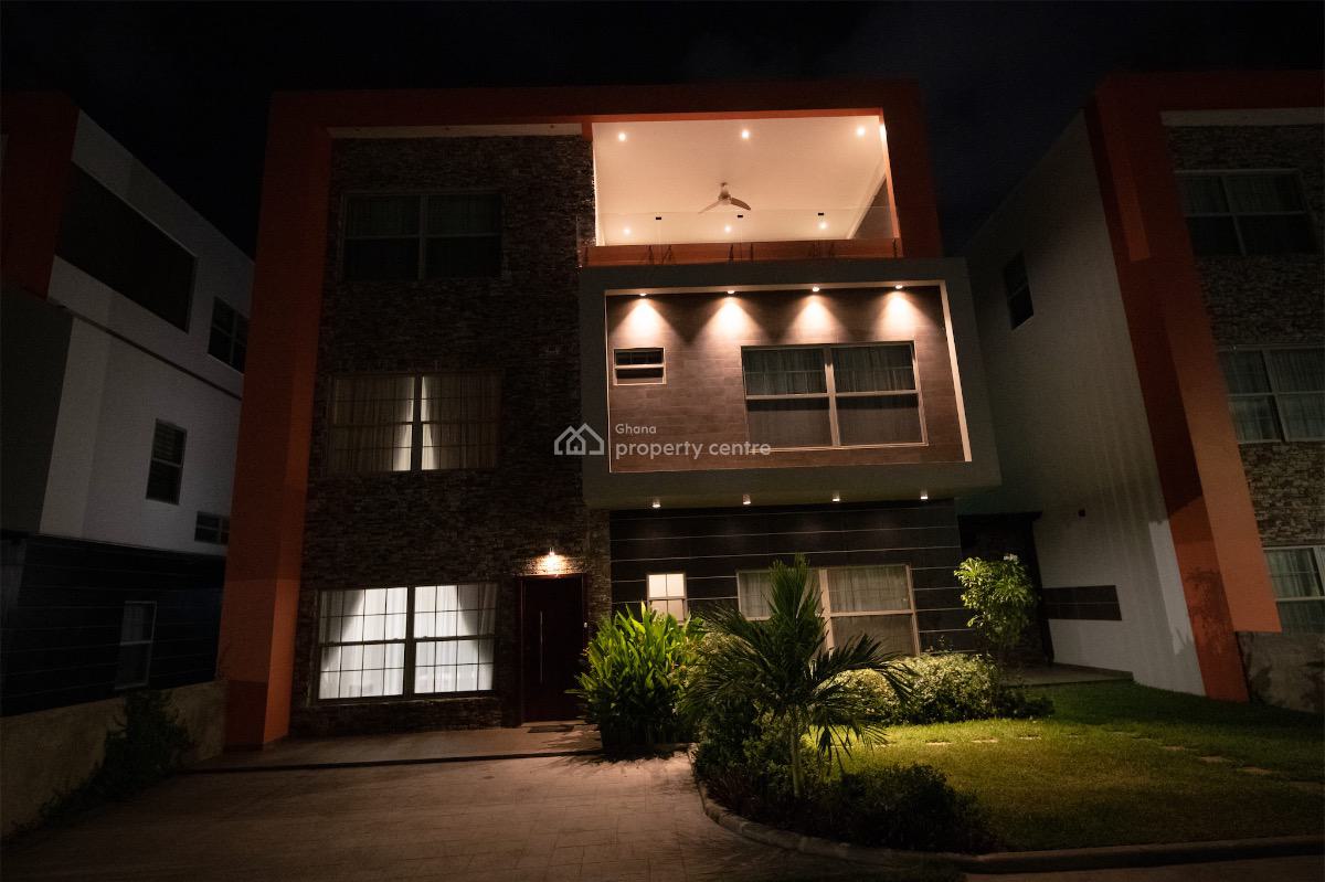 Detached 4 Bedroom Townhouse in a Gated Community, Tseaddo, East Airport, Airport Residential Area, Accra, Townhouse for Sale