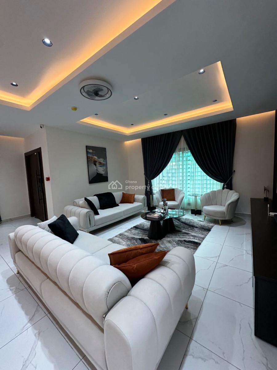 Fully Furnished 3 Bedroom Duplex with Staff Quarters, East Legon, Accra, Detached Duplex for Sale