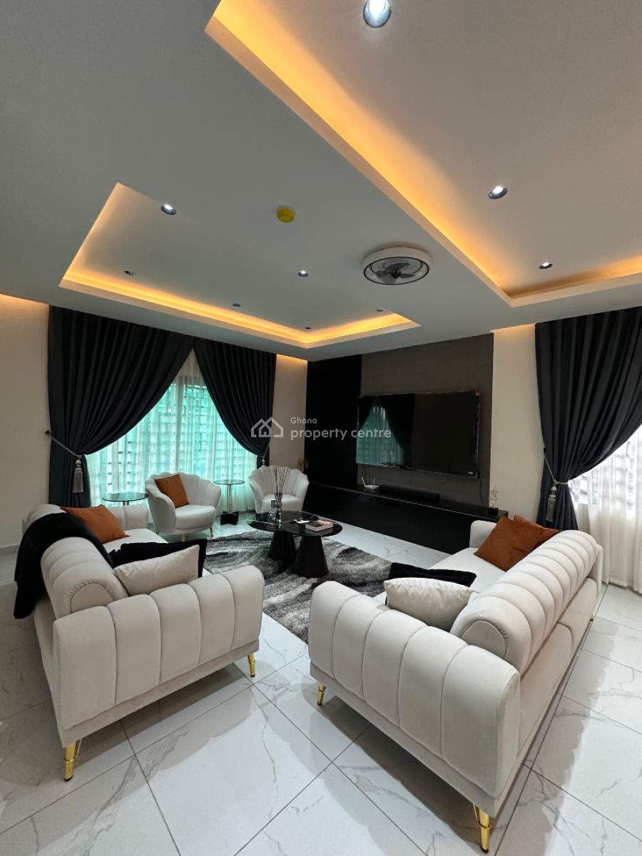 Fully Furnished 3 Bedroom Duplex with Staff Quarters, East Legon, Accra, Detached Duplex for Sale