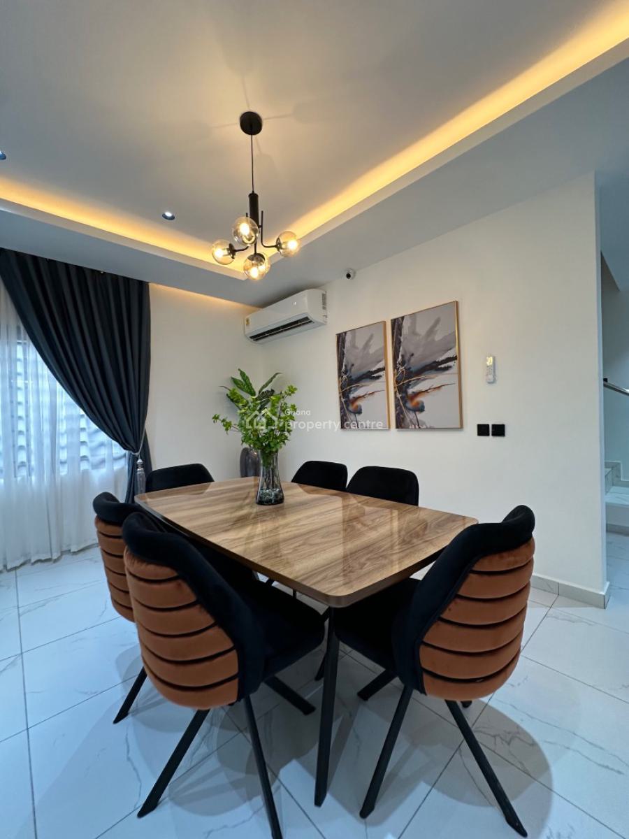Fully Furnished 3 Bedroom Duplex with Staff Quarters, East Legon, Accra, Detached Duplex for Sale