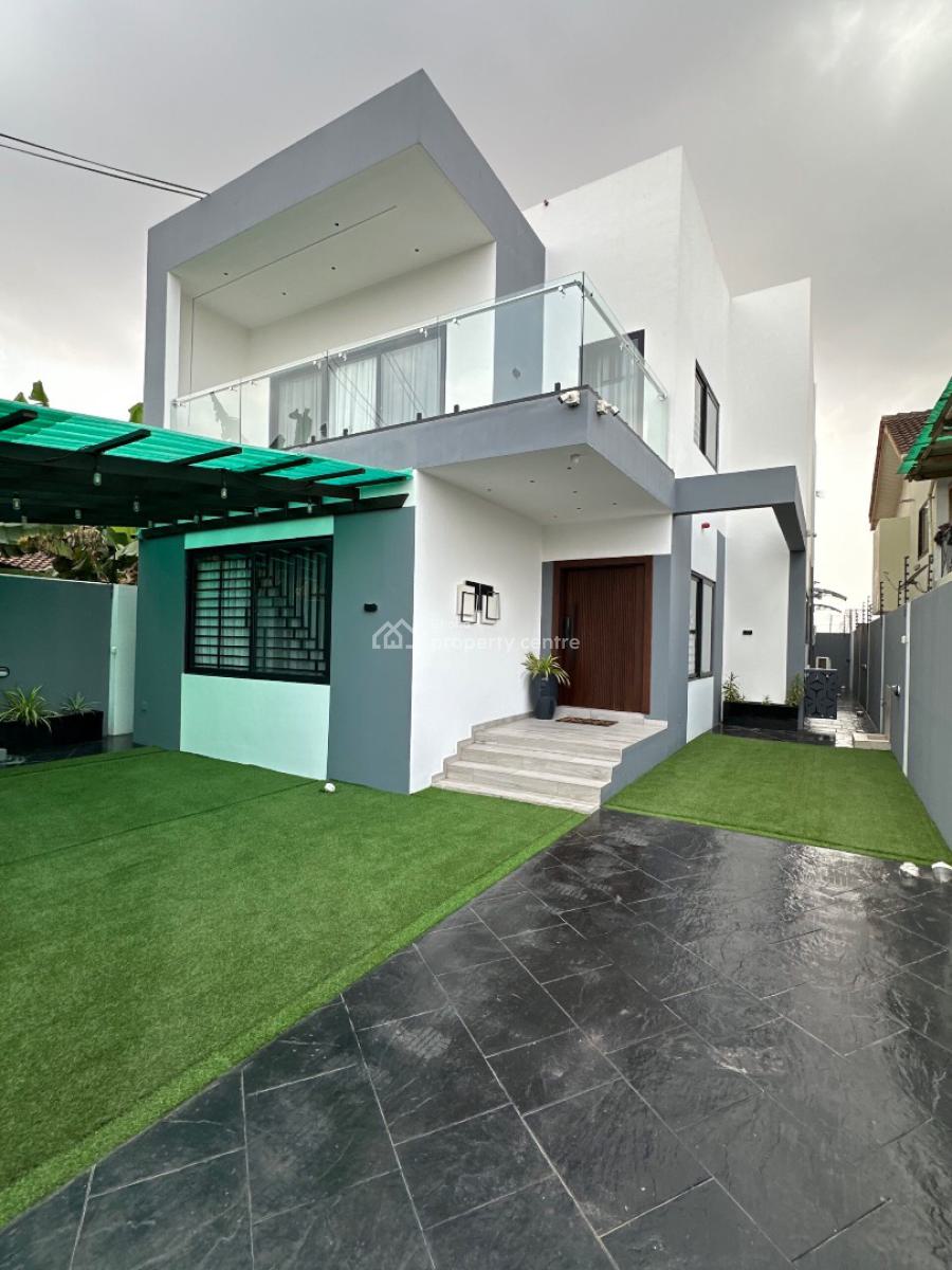 Fully Furnished 3 Bedroom Duplex with Staff Quarters, East Legon, Accra, Detached Duplex for Sale