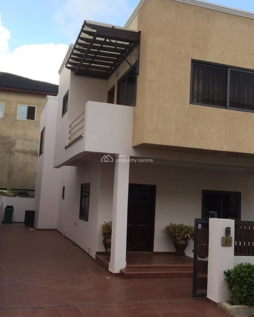 Executive Fully Furnished Gated Compound 3-bedrooms, Abelemkpe, Accra, Townhouse for Sale