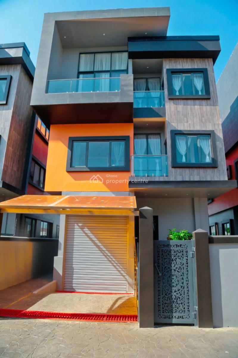 4-bedroom Fully Furnished Townhouse, North Labone, Accra, Townhouse for Rent