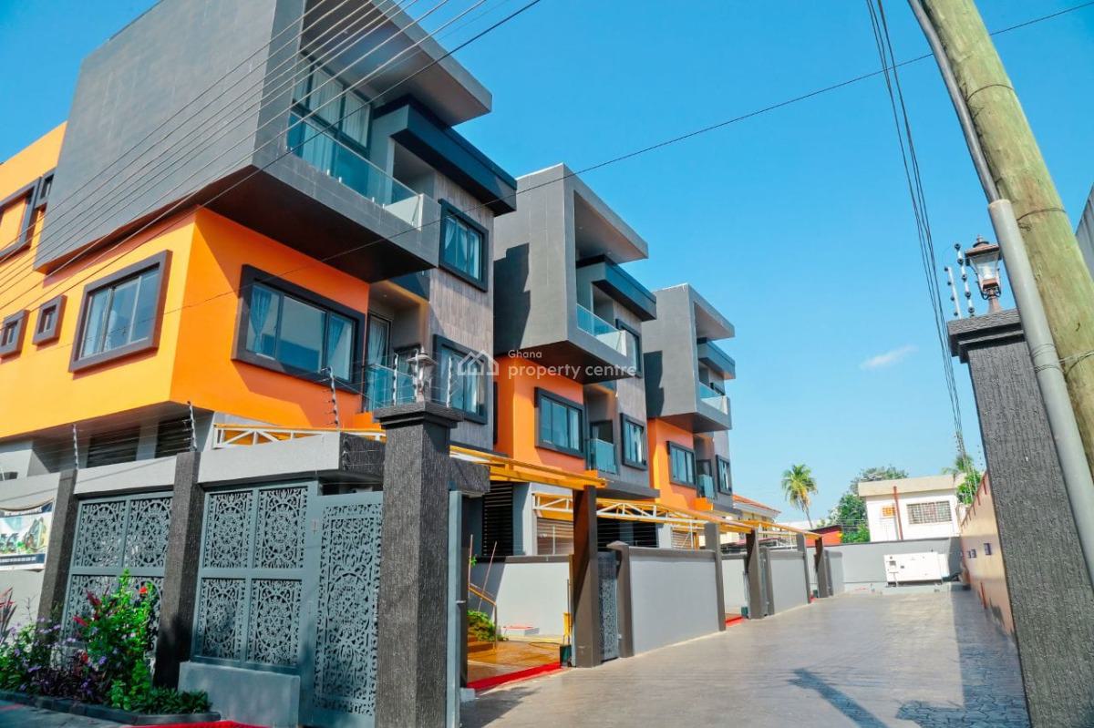 4-bedroom Fully Furnished Townhouse, North Labone, Accra, Townhouse for Rent