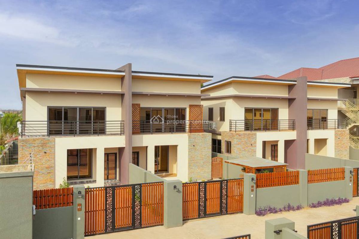 3 Bedroom Duplex with Staff Quarters in a Gated Community, Adjiringanor, East Legon, Accra, Semi-detached Duplex for Rent
