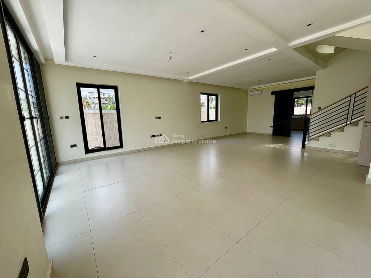 Detached 4 Bedroom Duplex with Rooftop Terrace, West Airport, Airport Residential Area, Accra, Detached Duplex for Rent