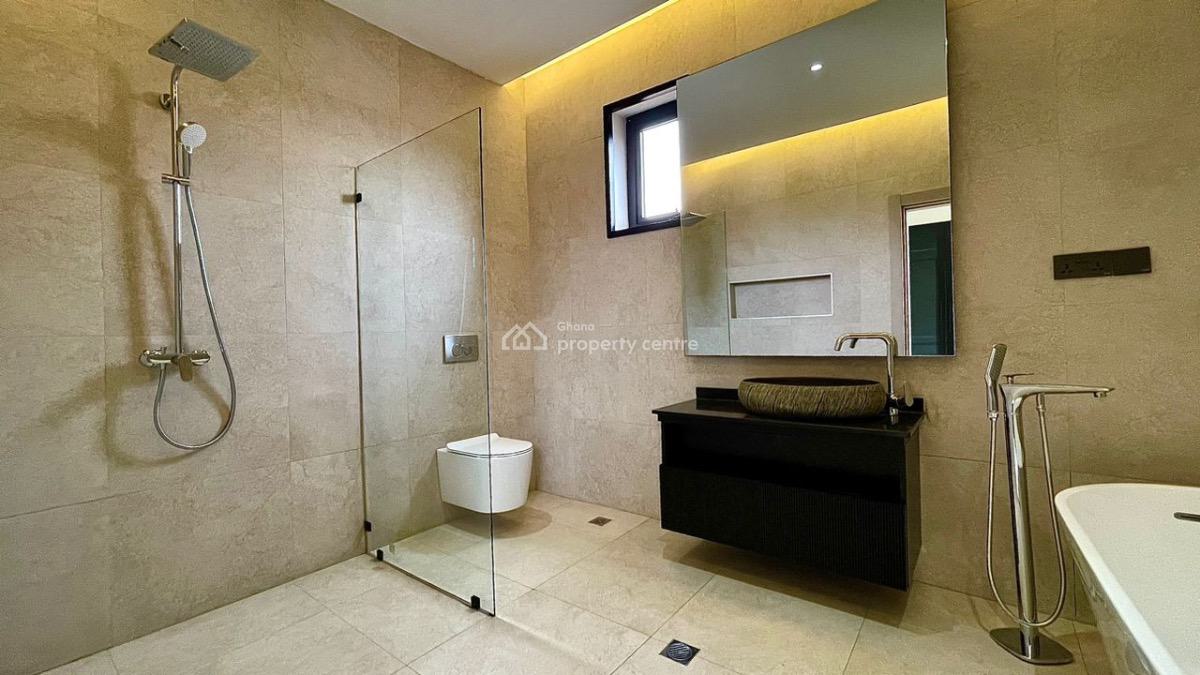 Detached 4 Bedroom Duplex with Rooftop Terrace, West Airport, Airport Residential Area, Accra, Detached Duplex for Rent