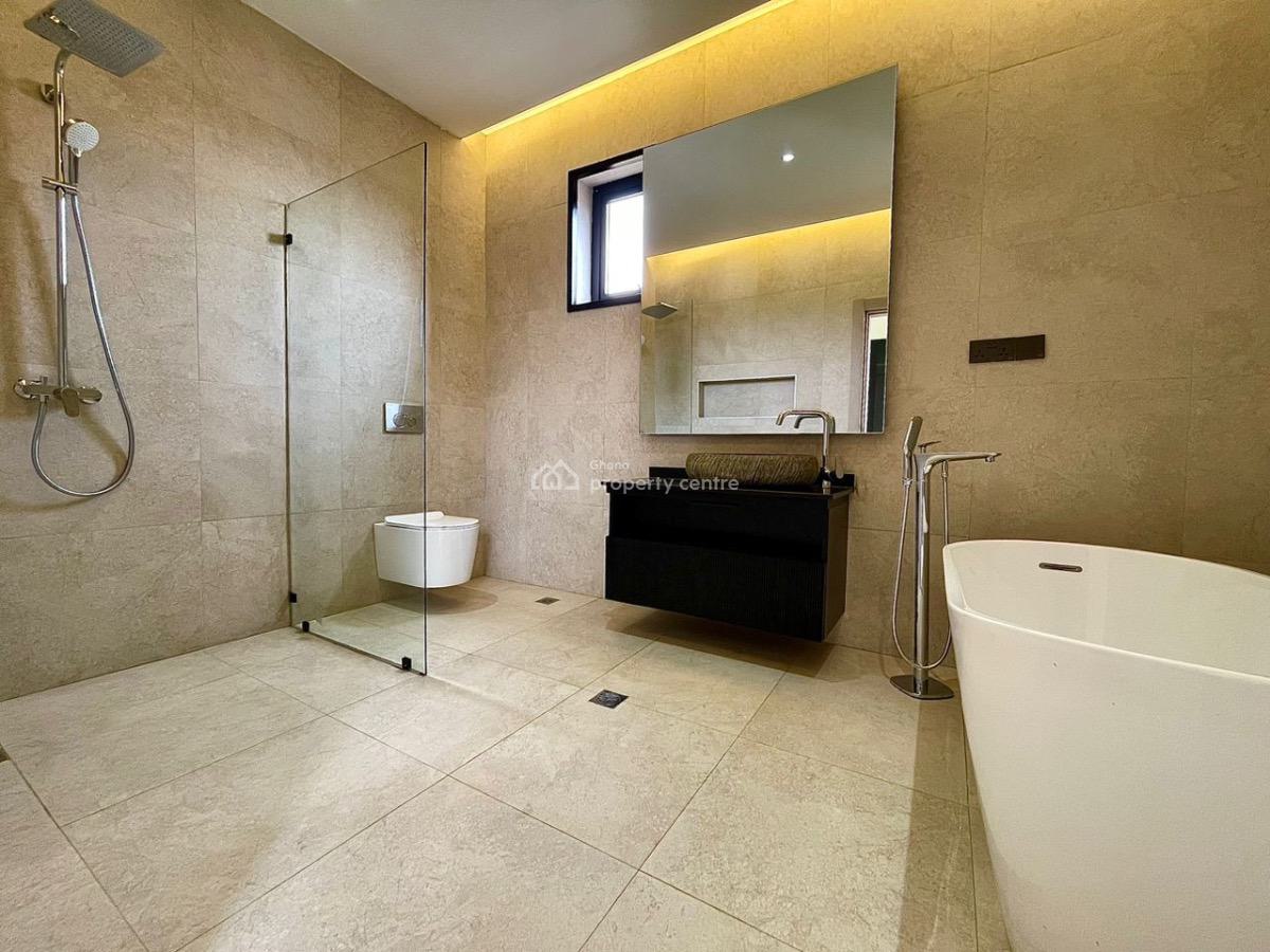 Detached 4 Bedroom Duplex with Rooftop Terrace, West Airport, Airport Residential Area, Accra, Detached Duplex for Rent