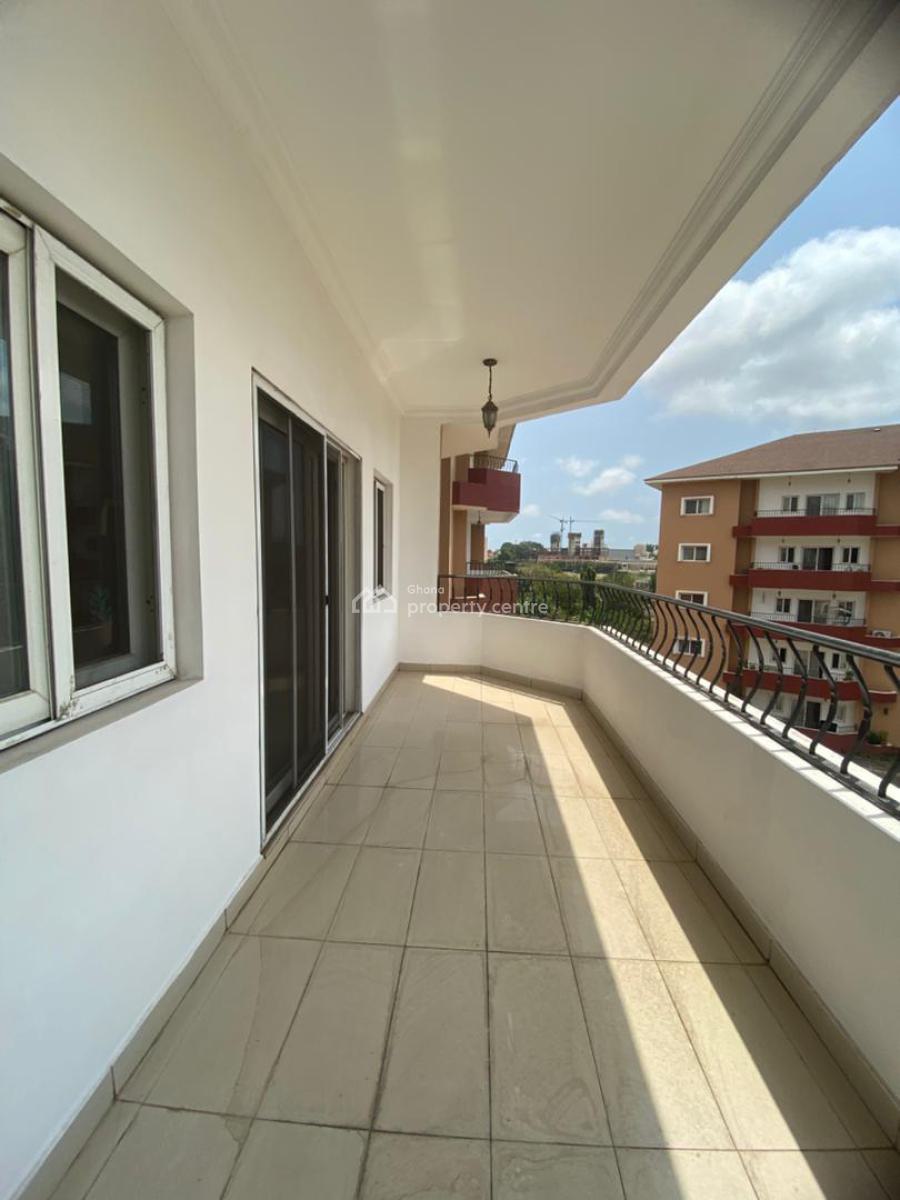 Spacious 3 Bedrooms with 4th Room As Maids Room., 16 Agostino Neto Street, Airport Residential Area, Accra, Apartment for Rent