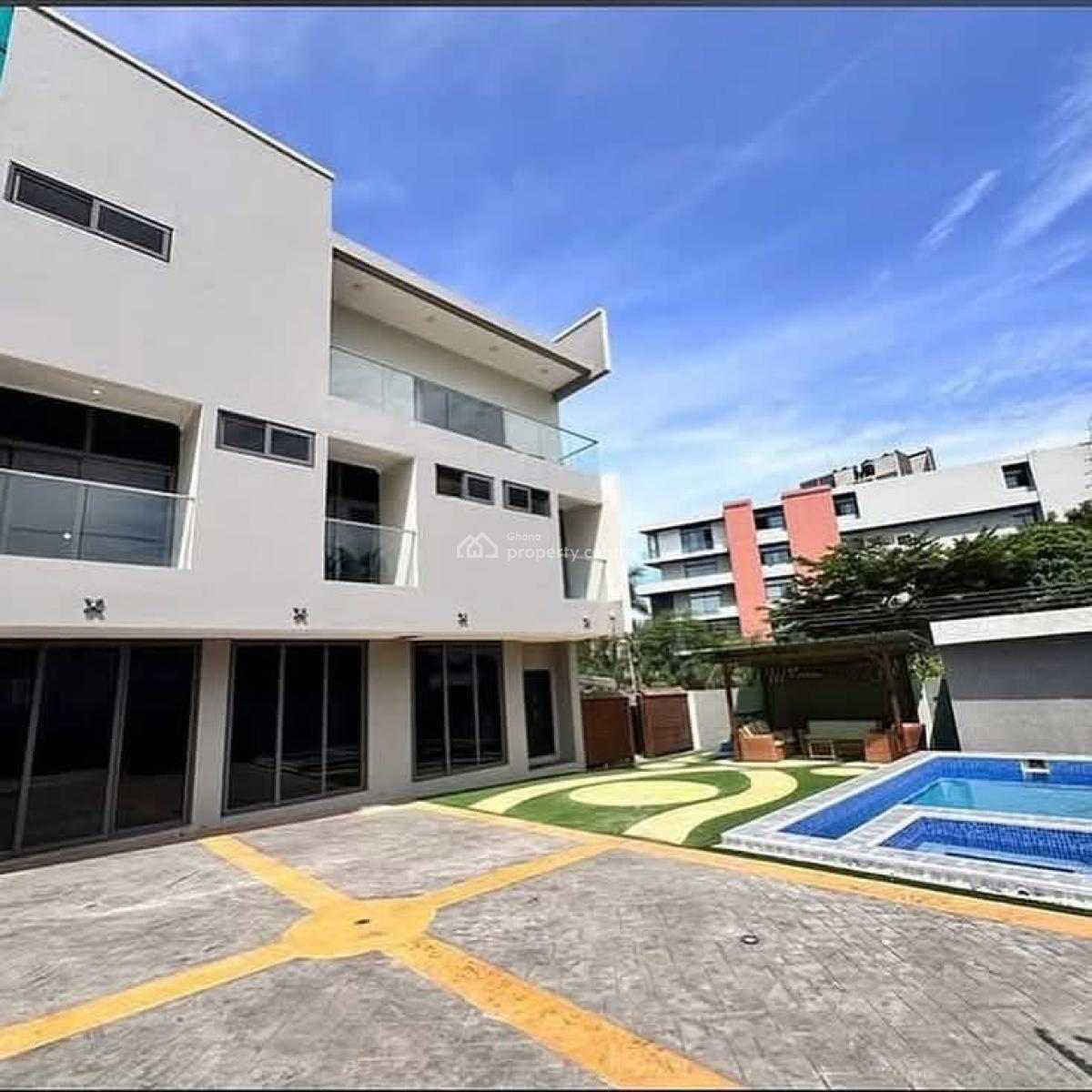 Luxury 4 Bedroom Townhouse, Cantonments, Accra, Townhouse for Rent