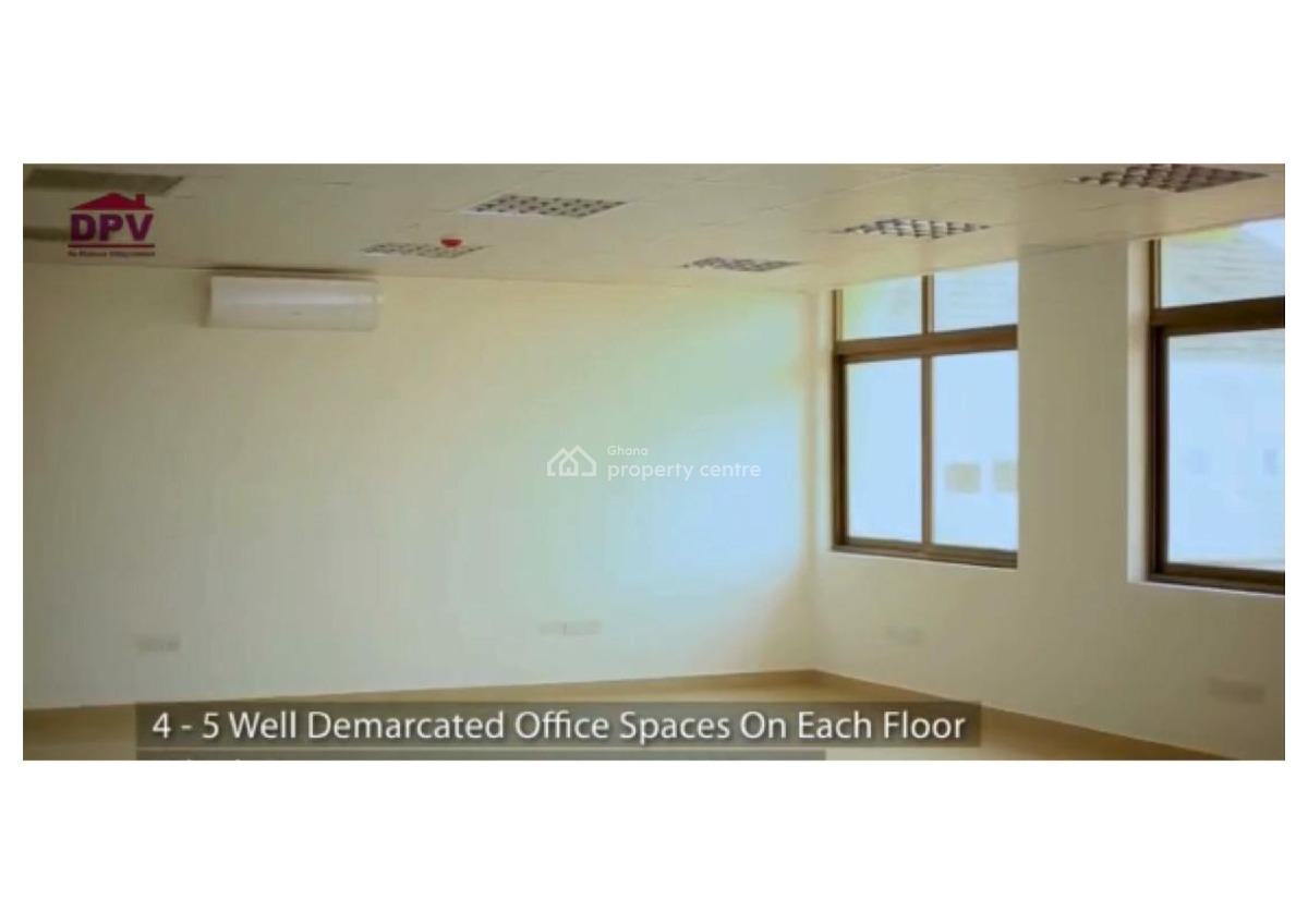 Office Spaces Available in Our Stunning 6-storey Office Building, Olusegun Obasanjo High Way, Accra New Town, Accra, Office Space for Rent