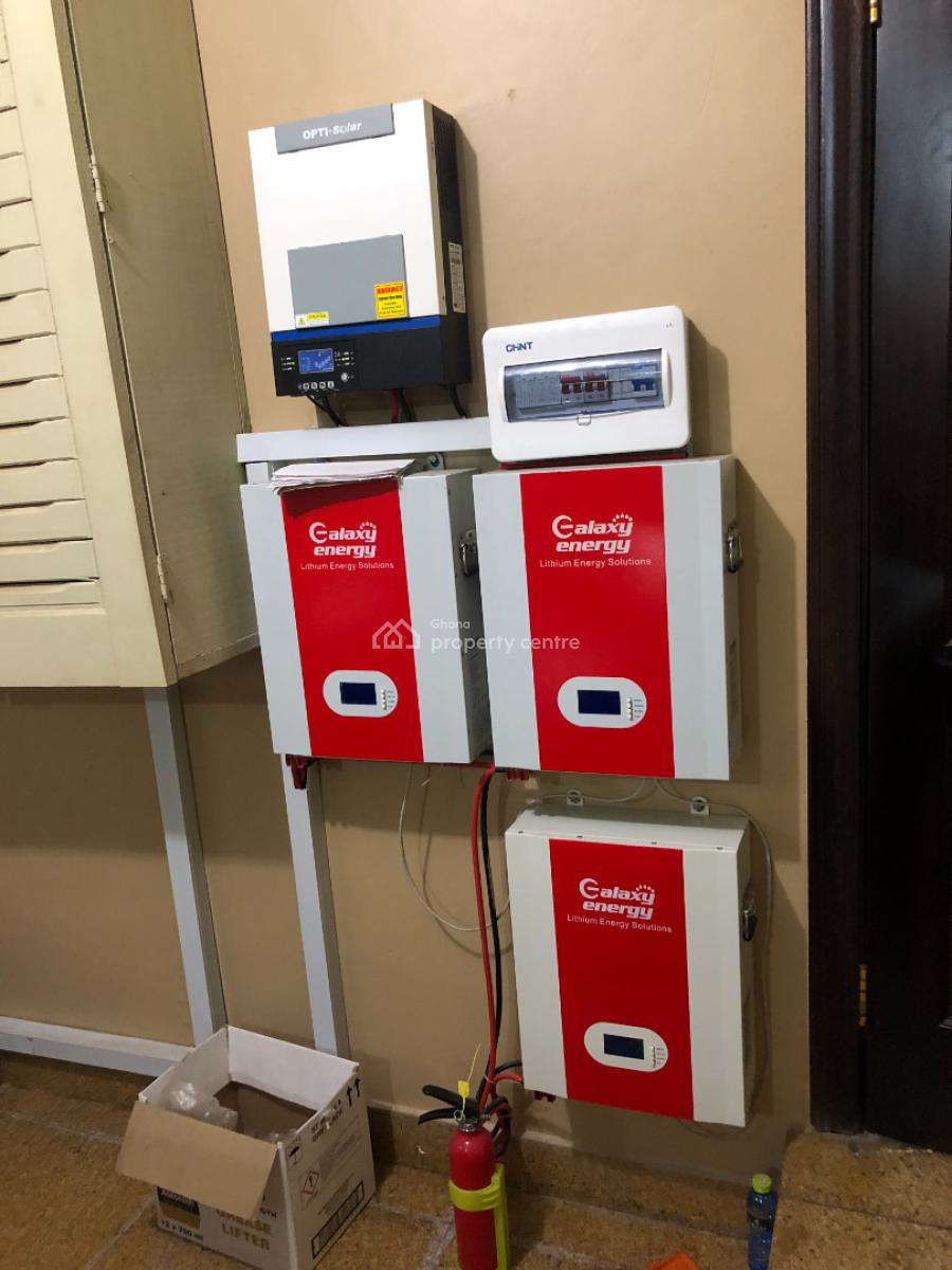 6 Bedroom House in a Gated Estate  with Solar Panels and 5 Ka Invertor, Lakeside Estates, Adenta Municipal, Accra, Detached Duplex for Sale