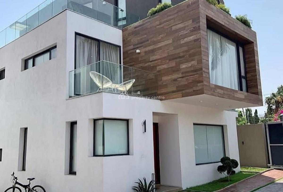 Executive Semi-furnished 4 Bedrooms, Cantonments, Accra, House for Rent