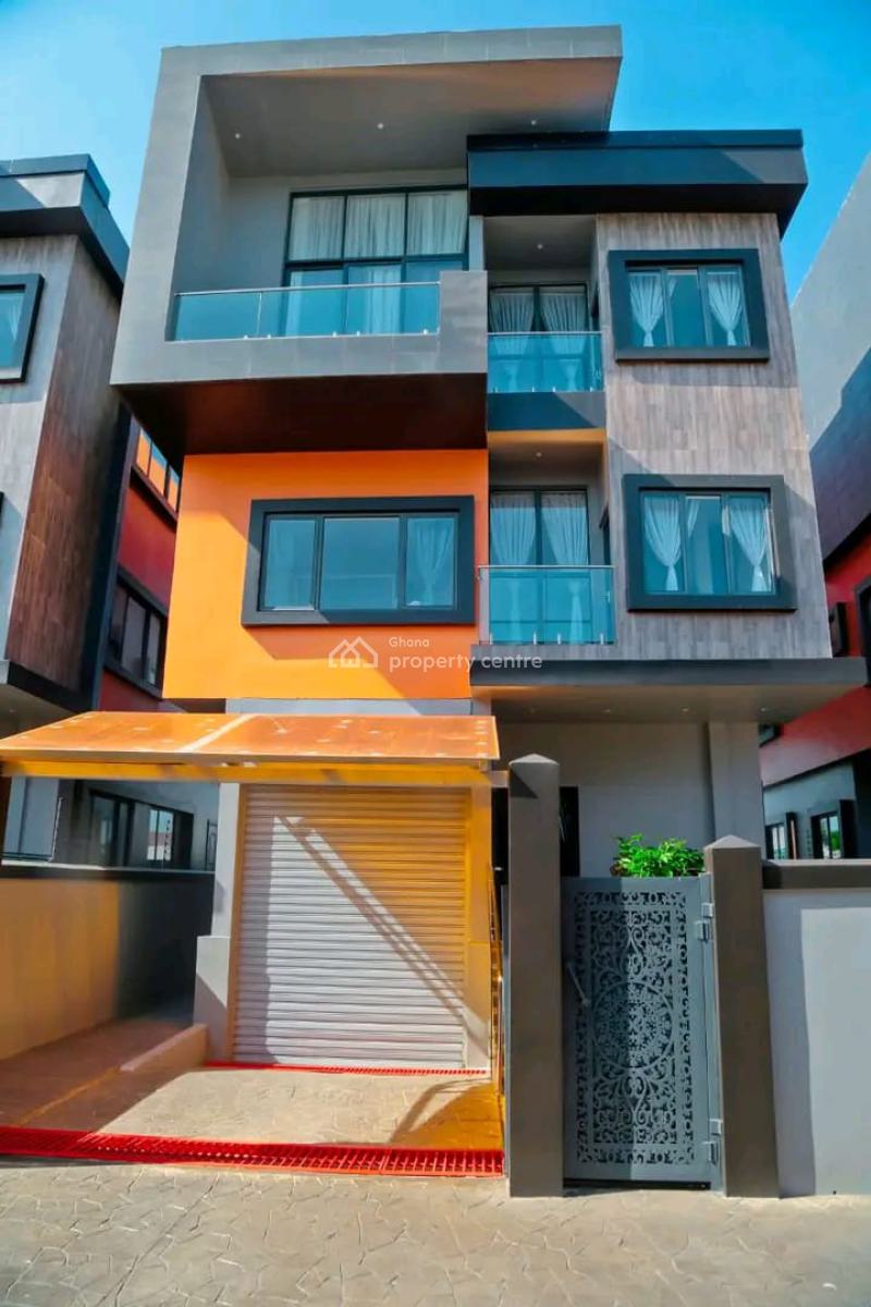 Ultra Modern Fully Furnished 4-bedroom Townhouse, North Labone, Accra, Townhouse for Rent