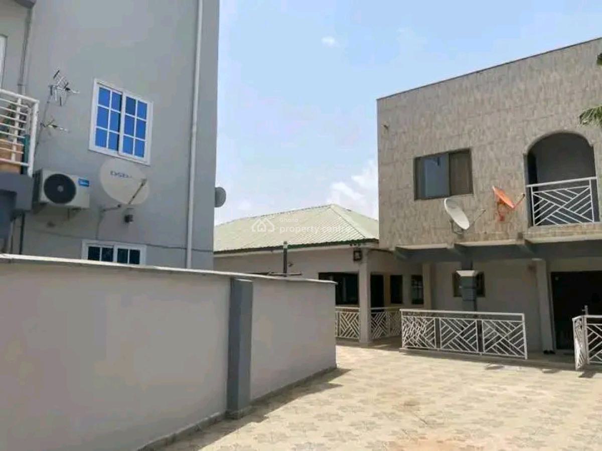 3 Bedroom House All Ensuite in a Shared & Quiet Compound, Shell Signboard, Spintex, Accra, House for Rent