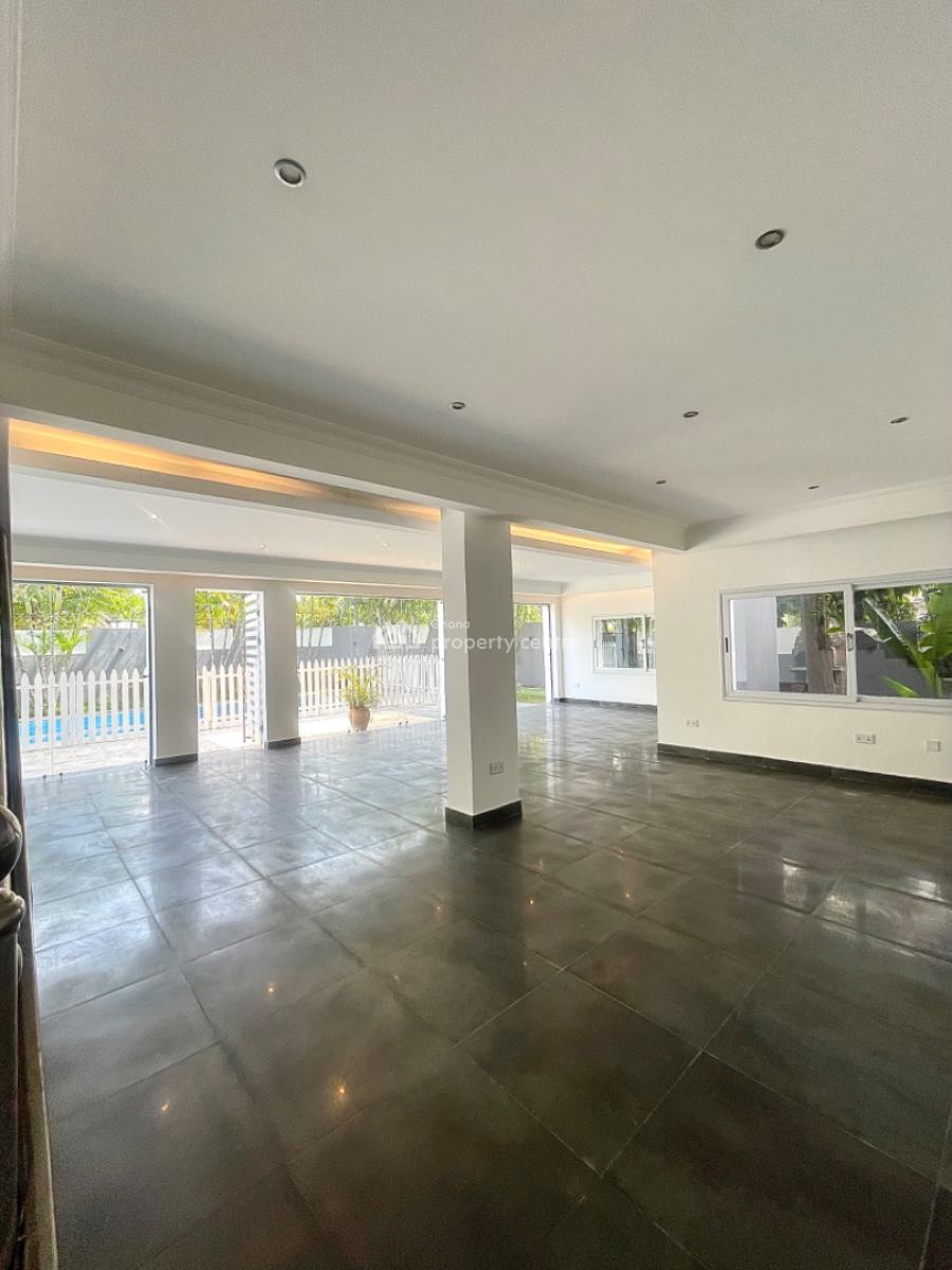 5 Bedroom Self Compound House with Pool, North Labone, Accra, House for Rent