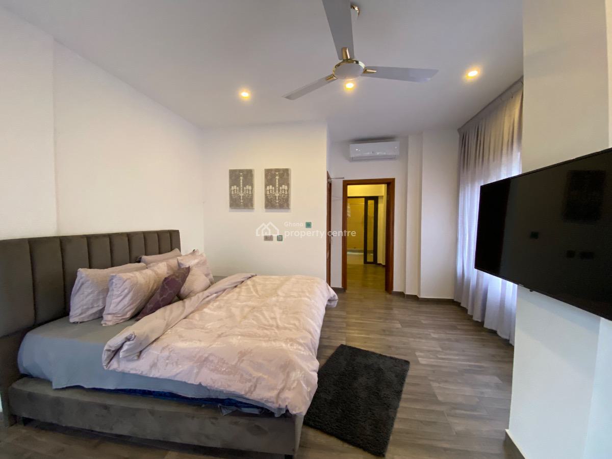Furnished 5 Bedroom House with Bq, 14th Avenue, North Labone, Accra, Detached Duplex for Rent