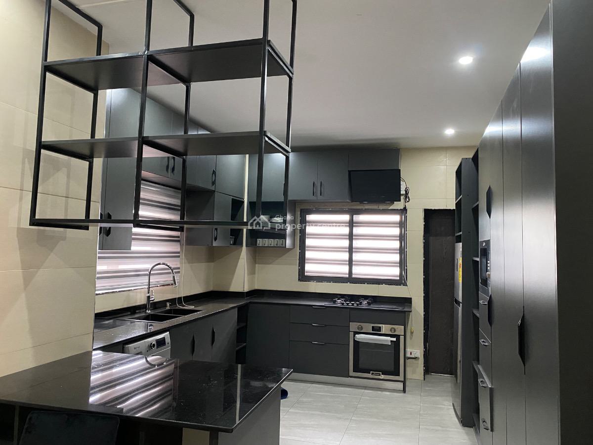 Furnished 5 Bedroom House with Bq, 14th Avenue, North Labone, Accra, Detached Duplex for Rent