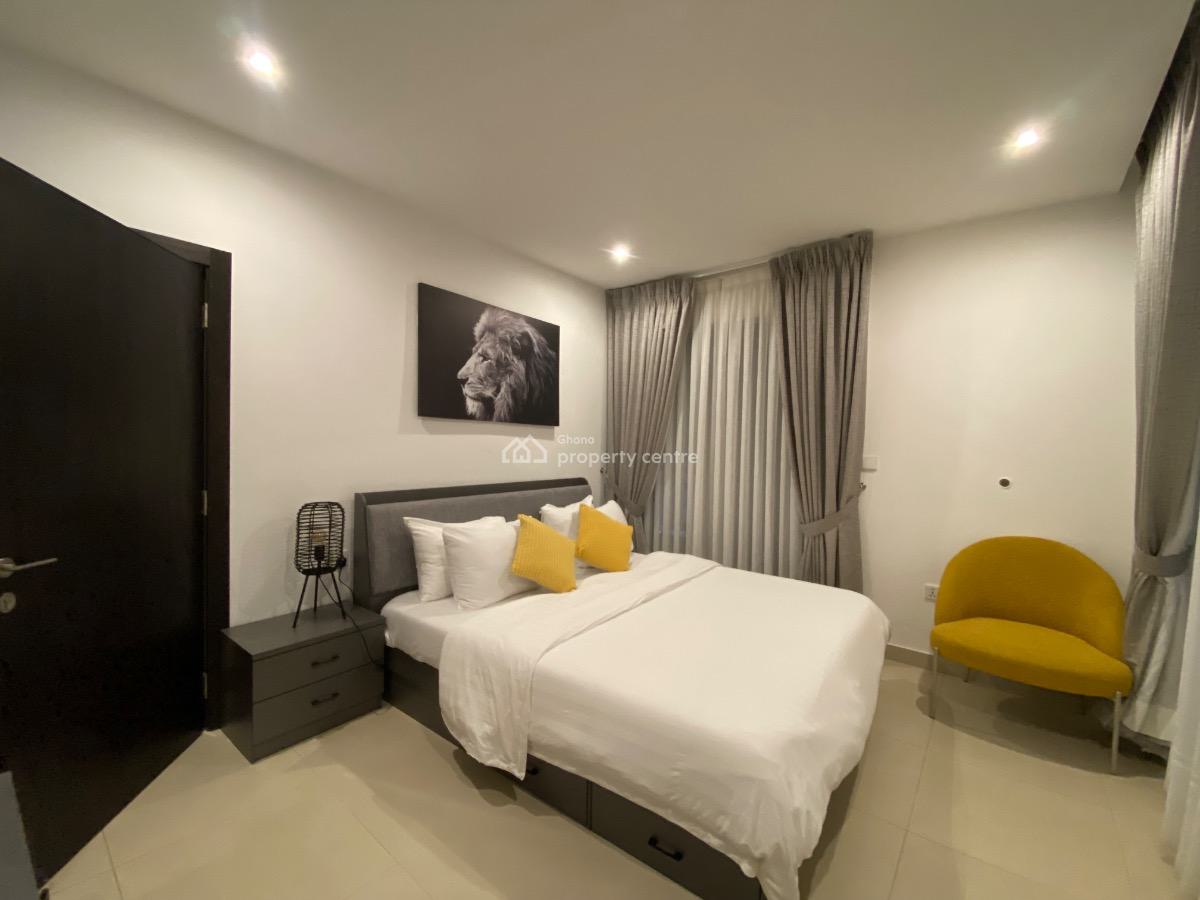 Furnished 1 Bedroom Apartment, Yantrabi Road, North Labone, Accra, Mini Flat for Rent